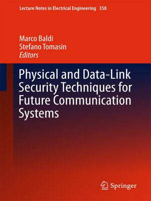 cover image of Physical and Data-Link Security Techniques for Future Communication Systems